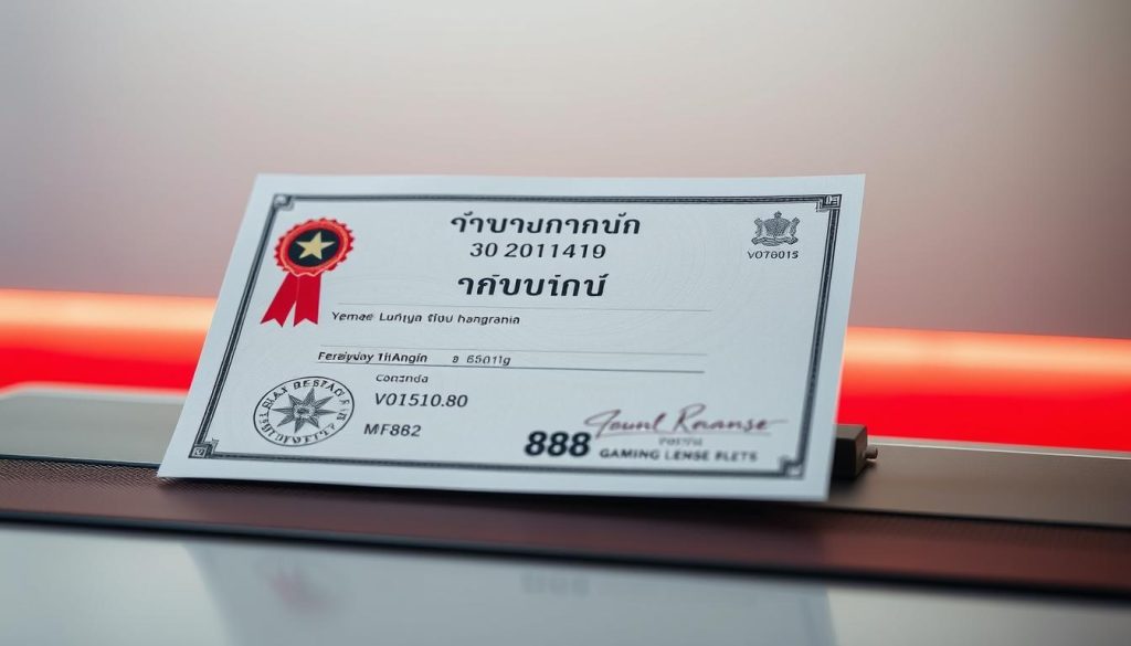 ใบอนุญาตพนัน