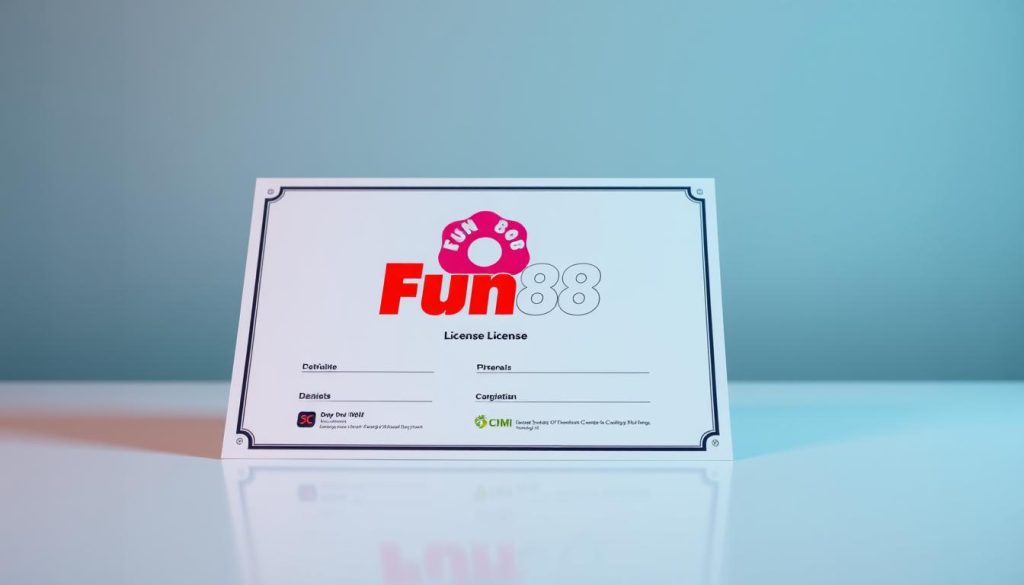 ใบอนุญาต Fun88